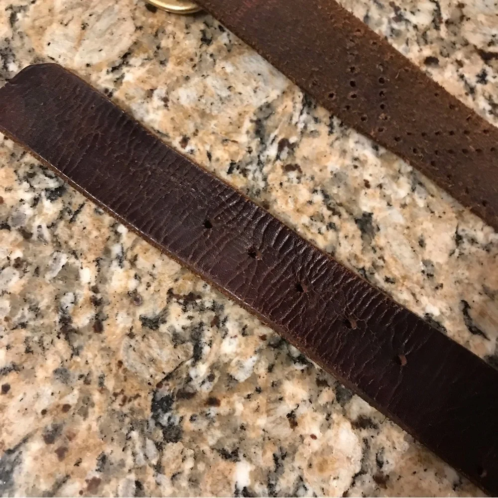 🍀VINTAGE LUCKY BRAND Distressed Leather Belt